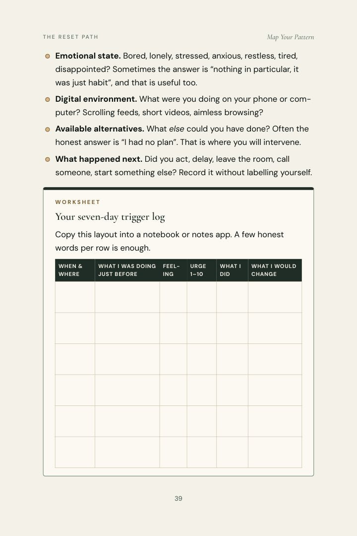 A worksheet page from the ebook
